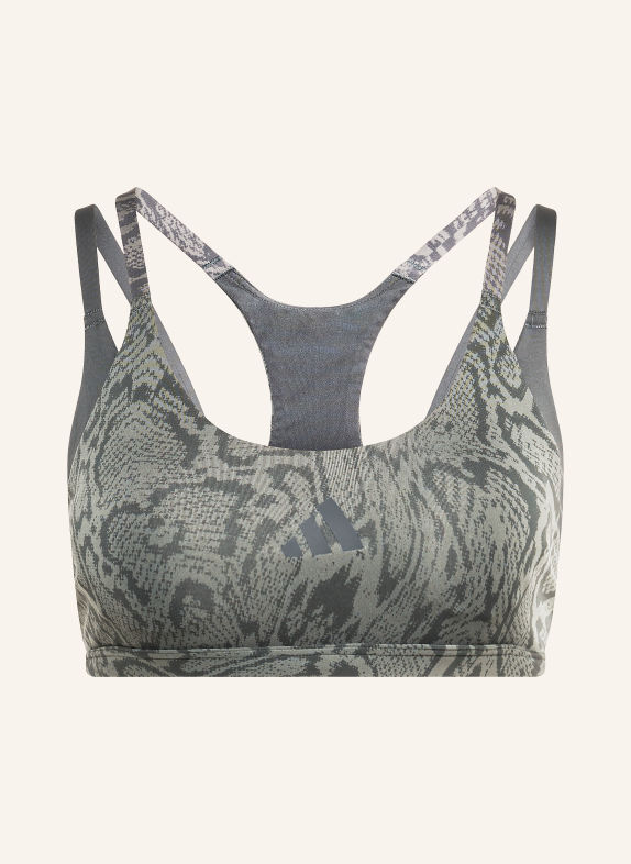 adidas Sport-BH OPTIME WORKOUT SNAKE STRAPPY PETROL