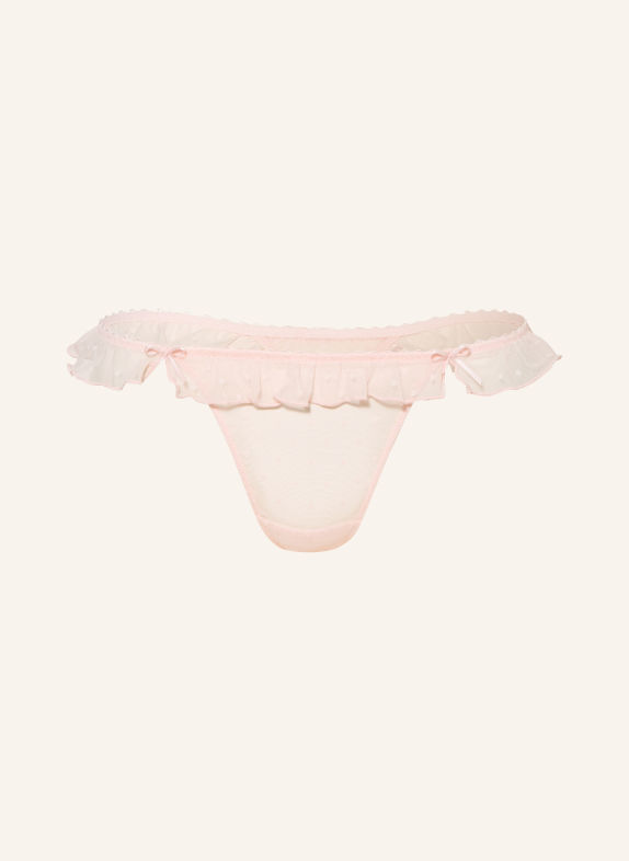 MARIE JO String NOOVA à volants ROSE CLAIR