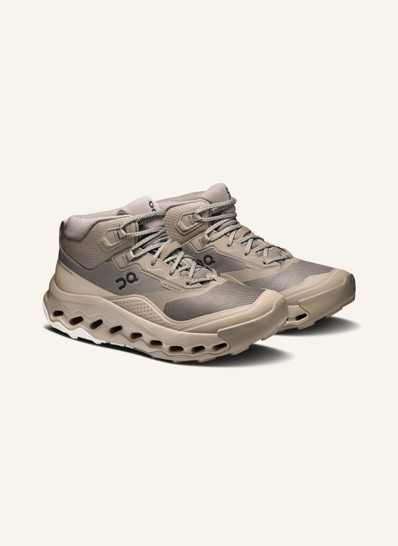 On Buty turystyczne CLOUDHORIZON 2 MID WATERPROOF SZARY / SZAROBRĄZOWY / JASNOCZARY