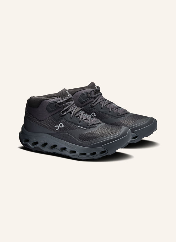 On Wanderschuhe CLOUDHORIZON 2 MID WATERPROOF DUNKELGRAU / GRAU / SCHWARZ