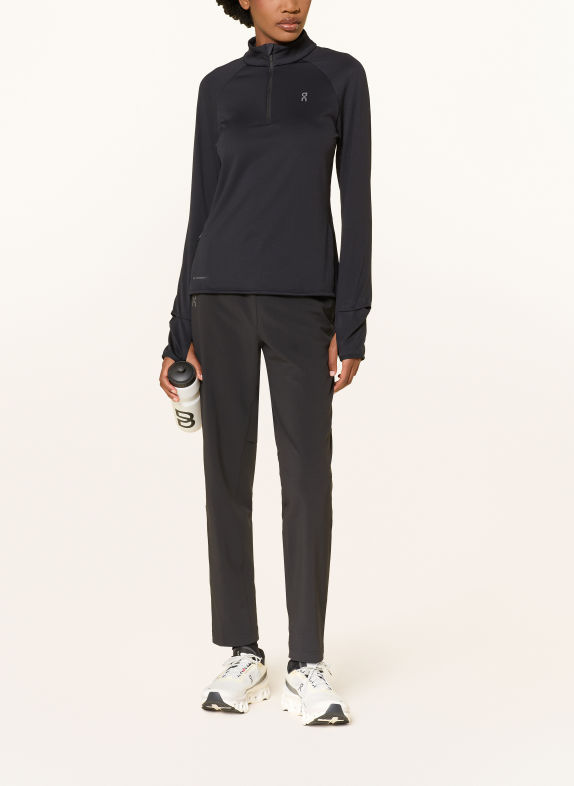 On Pantalon de course WEATHER WINTER NOIR