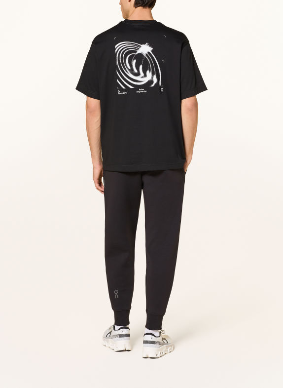 On CLUB COLLECTIVE-T ELLIPSE T-shirt BLACK / WHITE