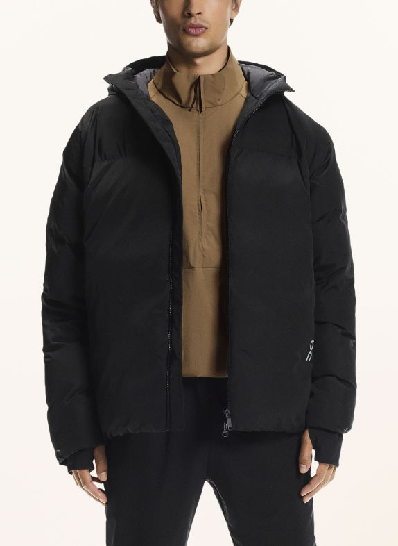 On ALL DAY PUFFER Quilted Jacket BLACK