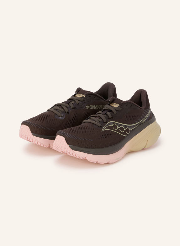 saucony Běžecké boty GUIDE 19 TMAVĚ HNĚDÁ