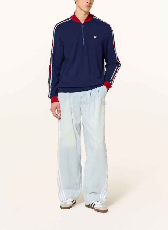 adidas Originals Sweatshirt ORIGINALS 3-STREIFEN DUNKELBLAU / ROT / WEISS