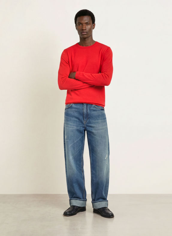 DRYKORN Trui IRMINO ROOD