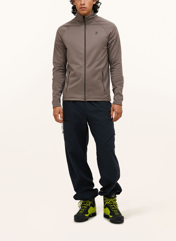 Peak Performance RIDER ESSENTIALS ZIP Mid-layer jacket OLIVE