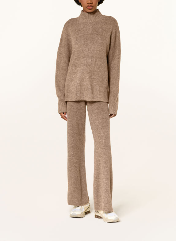 VENICE BEACH Knit Pants VB_CARLY BROWN / TAUPE