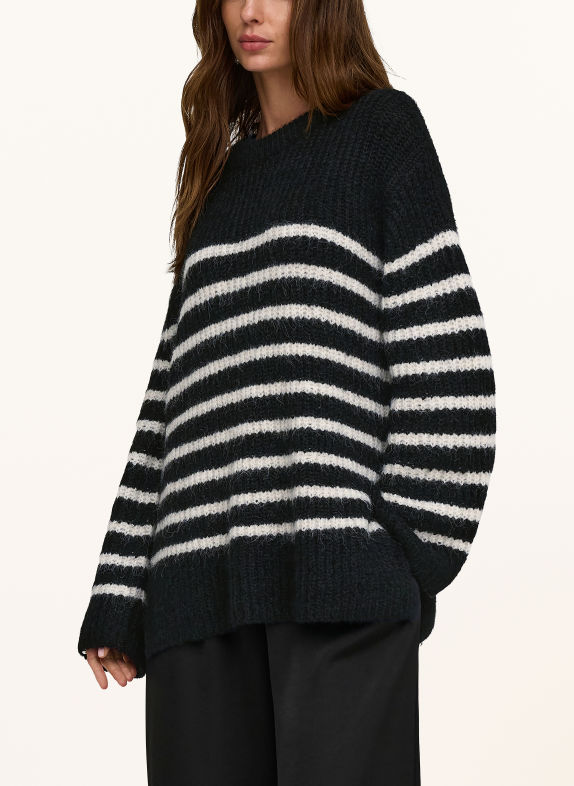 ONLY Pullover SCHWARZ / WEISS