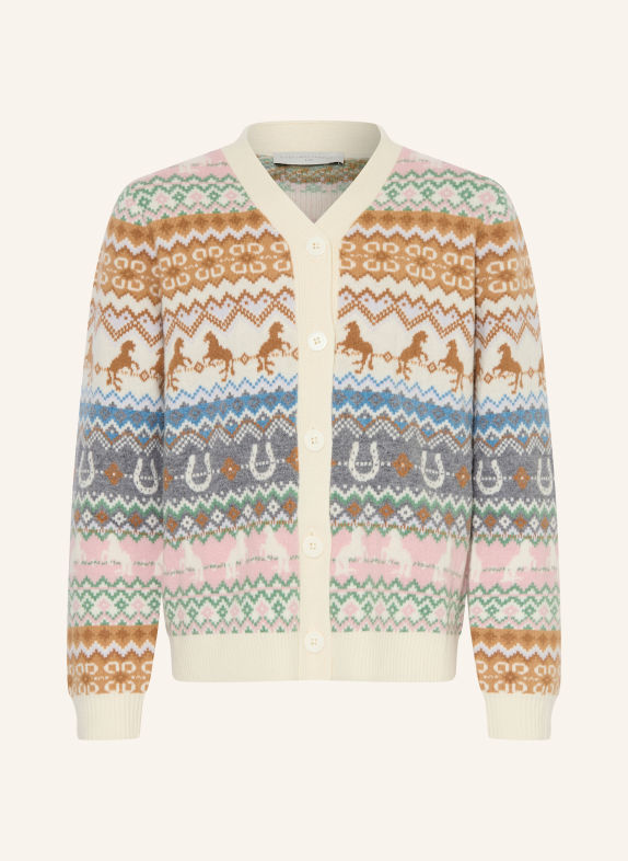 STELLA McCARTNEY KIDS Vest CRÈME / CAMEL / ROZE