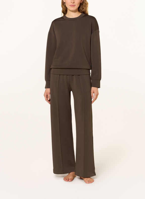 Marc O'Polo Sweatshirt loungewear MARRON FONCÉ
