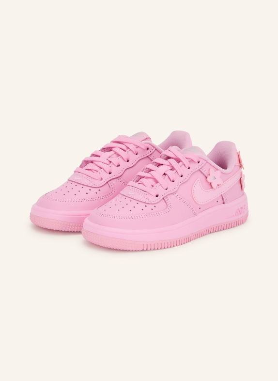 Nike FORCE 1 KI FLORET LACE Sneakers PINK