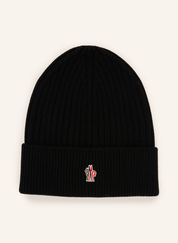 MONCLER GRENOBLE Muts ZWART / ECRU / ROOD