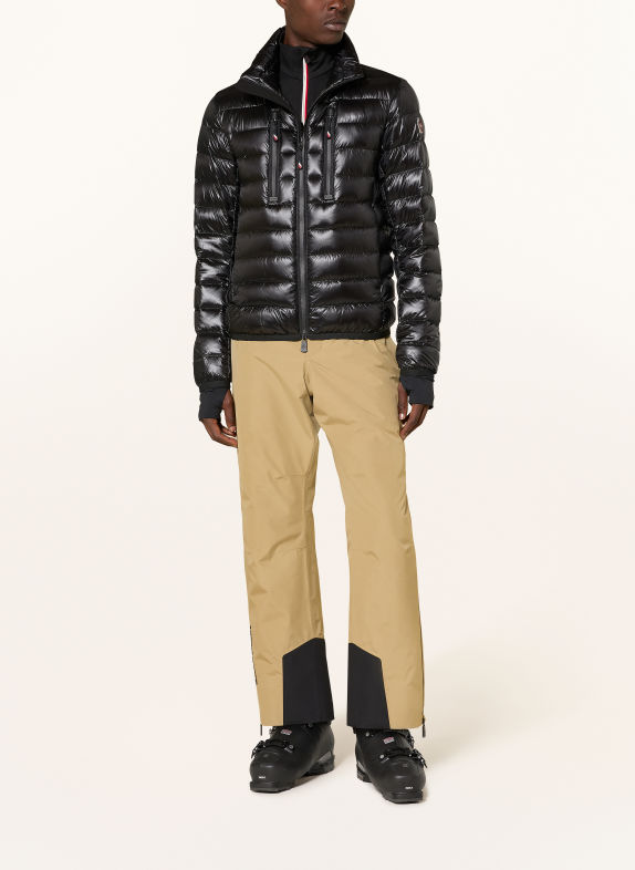 MONCLER GRENOBLE Ski pants BEIGE / BLACK