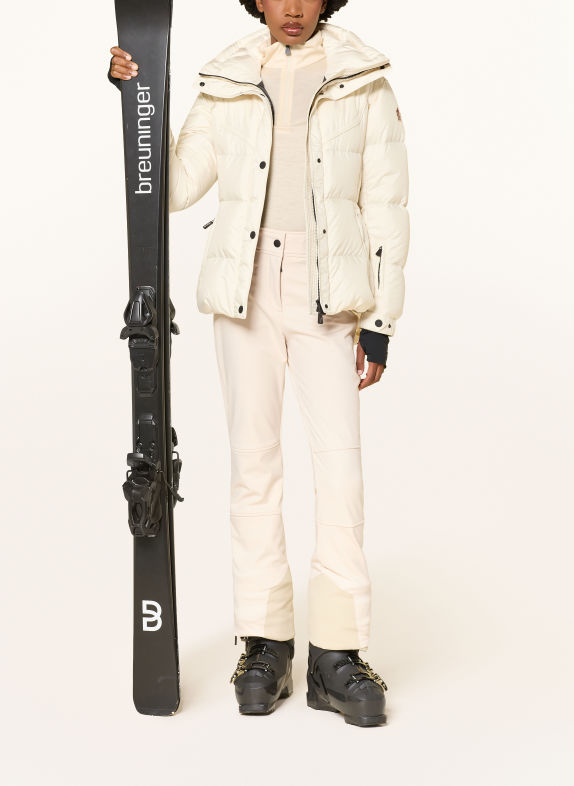 MONCLER GRENOBLE Softshell-skibroek WIT