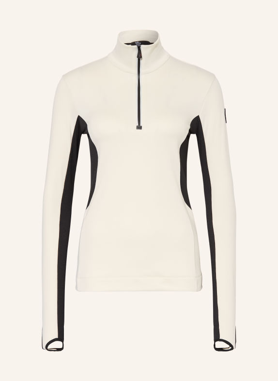 MONCLER GRENOBLE Trainingsshirt ECRU / ZWART