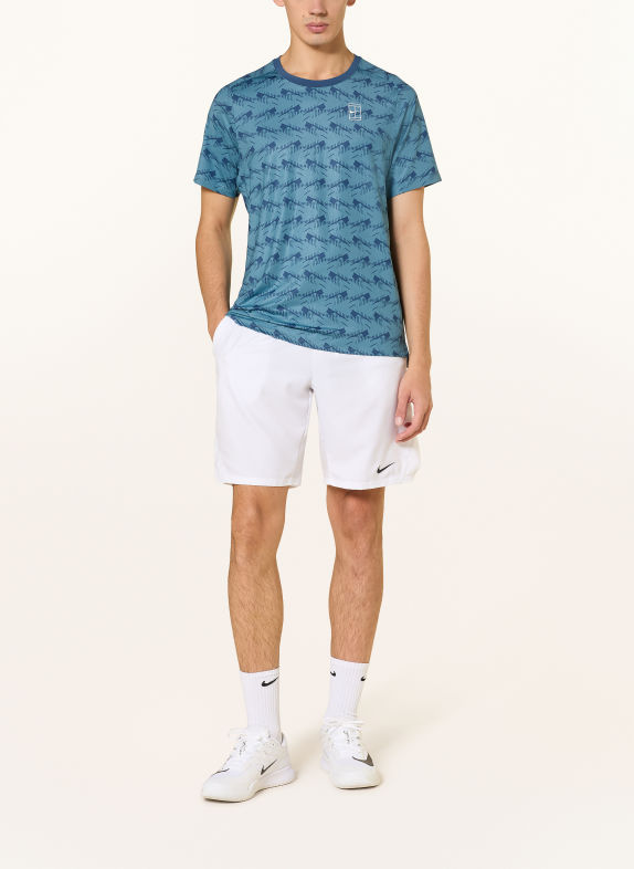 Nike Funktionsshirt COURT ADVANTAGE PETROL