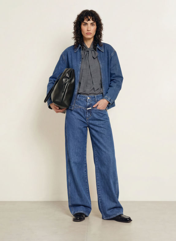 CLOSED Barrel Jeans TORI-X DBL DARK BLUE