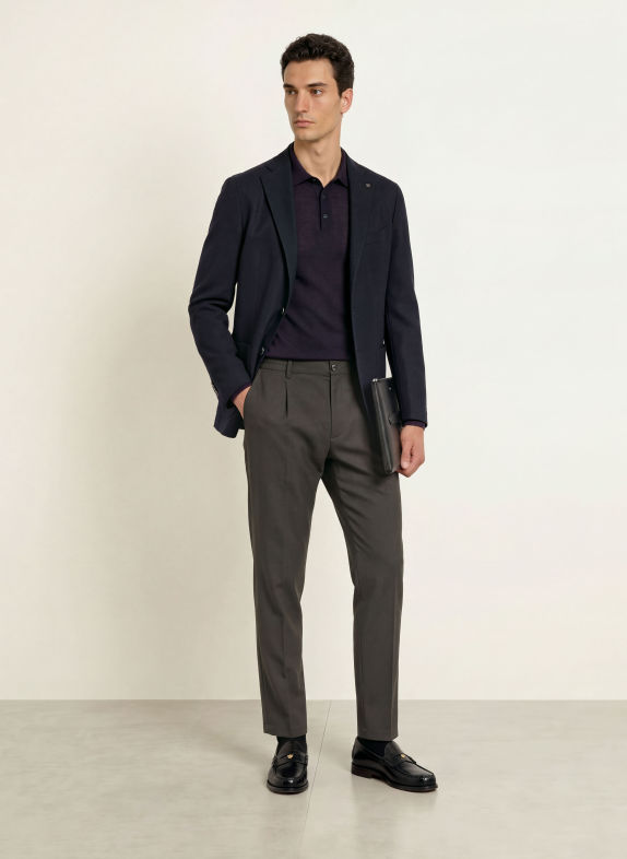 TAGLIATORE Extra Slim Fit Blazer DARK BLUE