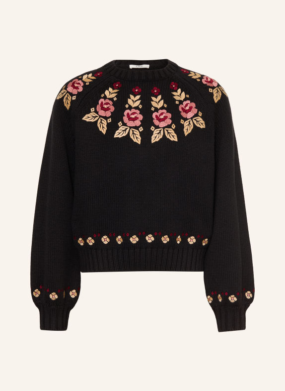 Chloé Pull NOIR / MARRON CLAIR / ROSÉ