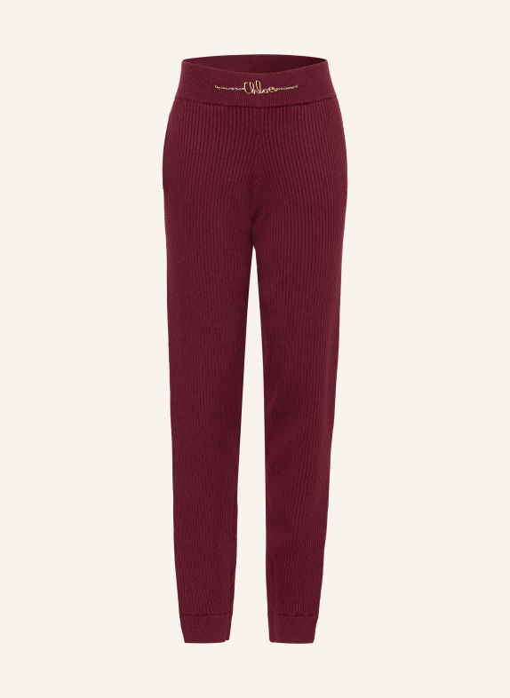 Chloé Strickhose DUNKELLILA
