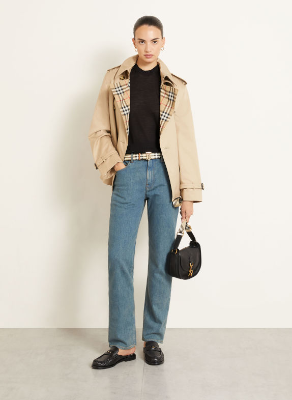 BURBERRY WINNIE Knit shirt BLACK