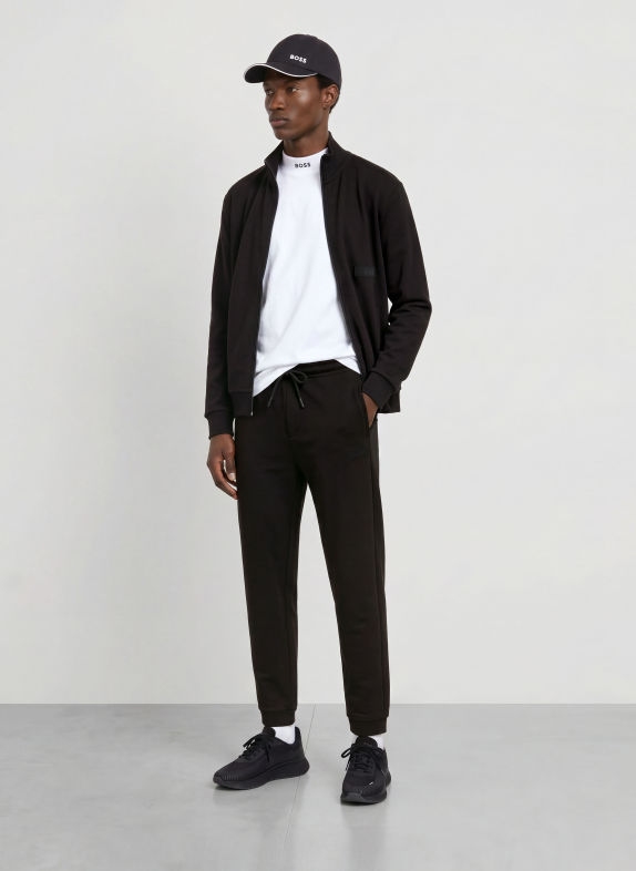 BOSS Lange Sweatpant ZWART