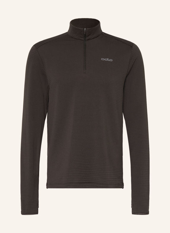 odlo Midlayer ESSENTIAL THERMAL MARRON FONCÉ