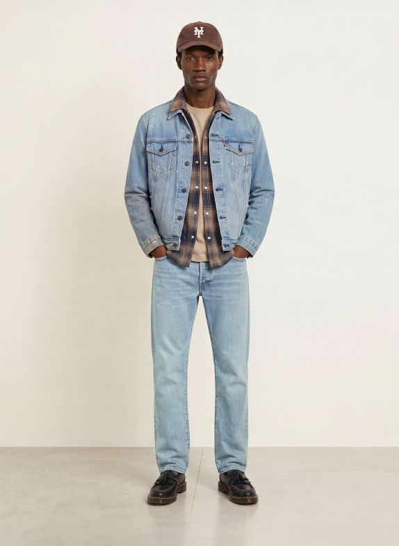 Levi's® Jeans 501® Regular Fit 62 Med Indigo - Worn In