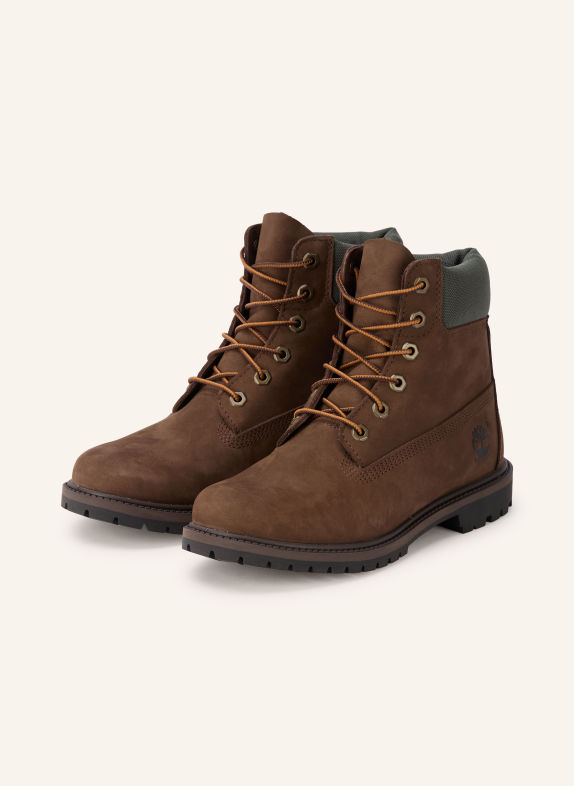 Timberland Veterboots BRUIN / GROEN