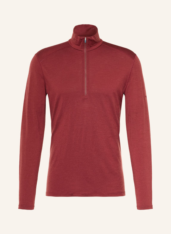 icebreaker Midlayer 200 OASIS van merinowol ROOD