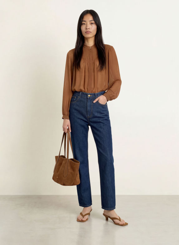 MARELLA Straight jeans SMOM 003 NAVY