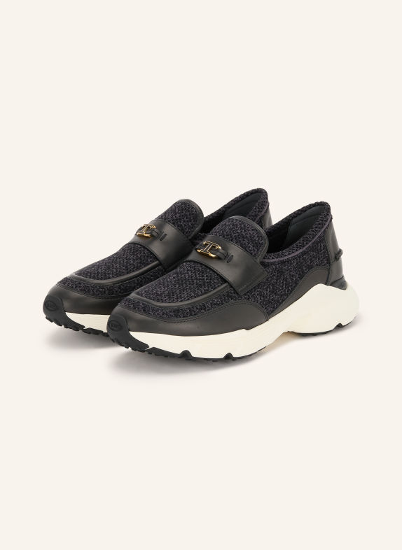 TOD'S Slip-on-Sneaker SCHWARZ