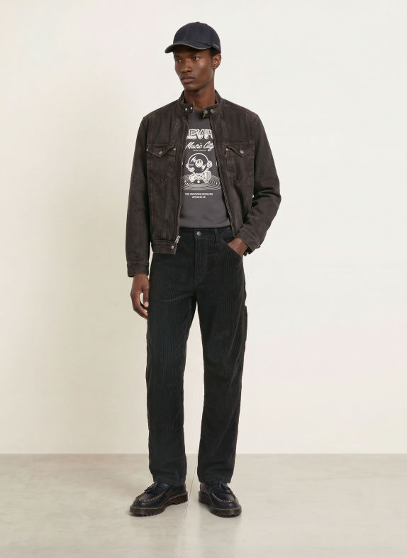 Levi's® Corduroy Pants 568™ Loose Straight Fit BLACK