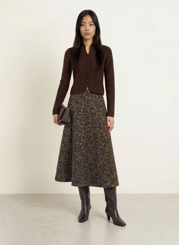 Johann & Johanna Vest MARRON FONCÉ