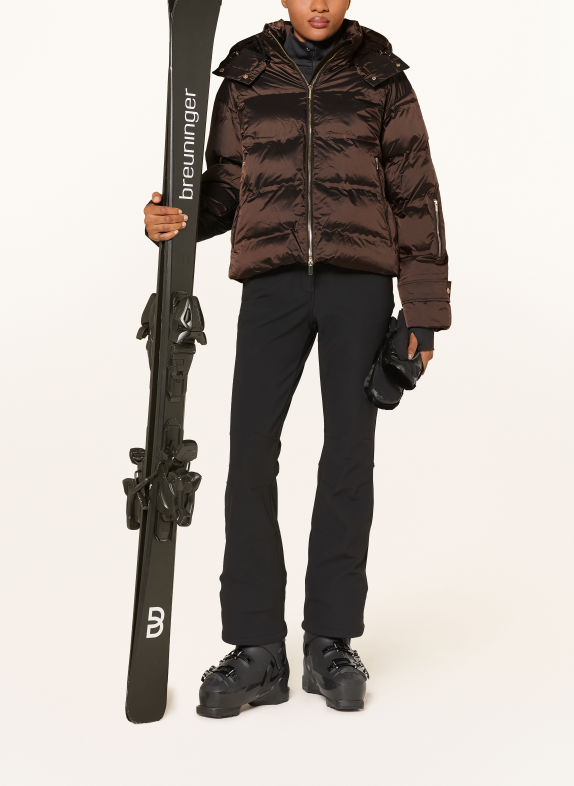 MRS & HUGS Ski-jas MARRON FONCÉ