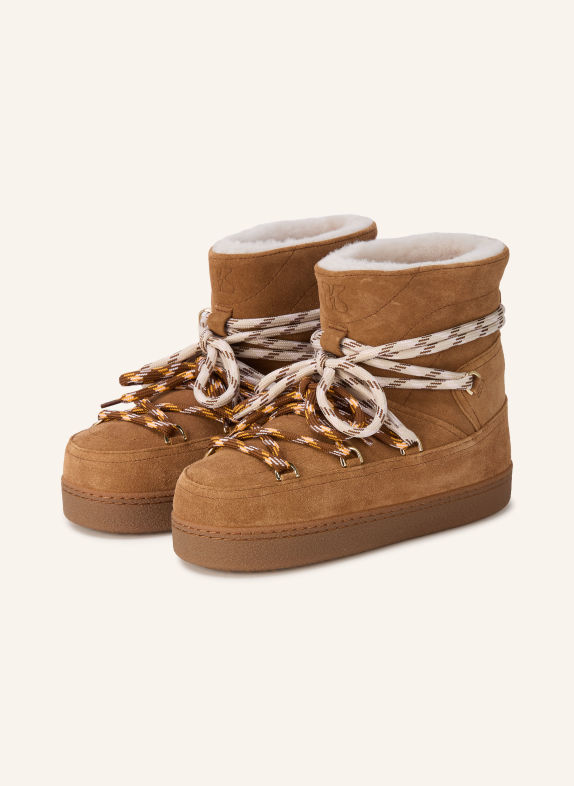 INUIKII Boots CAMEL / GOLD