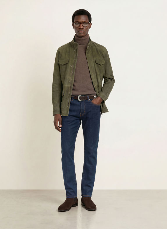 JACOB COHEN Jeans EDO Regular Straight Fit 100D DARK BLUE