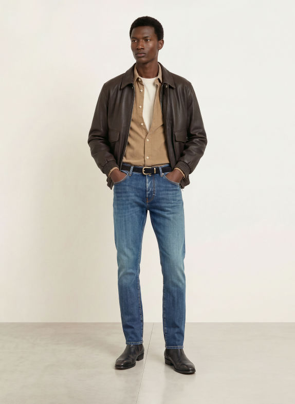 JACOB COHEN Jeans EDO Regular Straight Fit 300D Light Blue