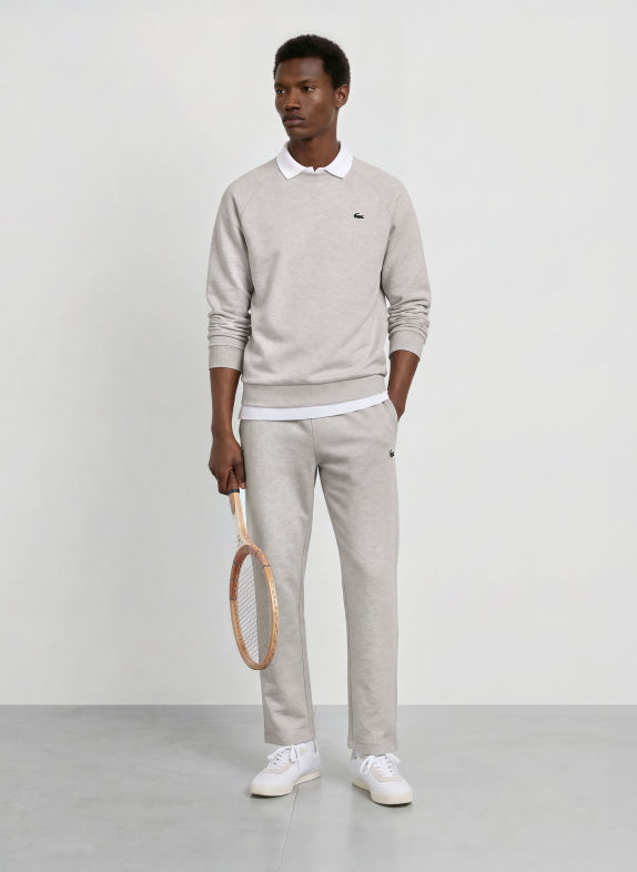 LACOSTE Sweatshirt LIGHT GRAY