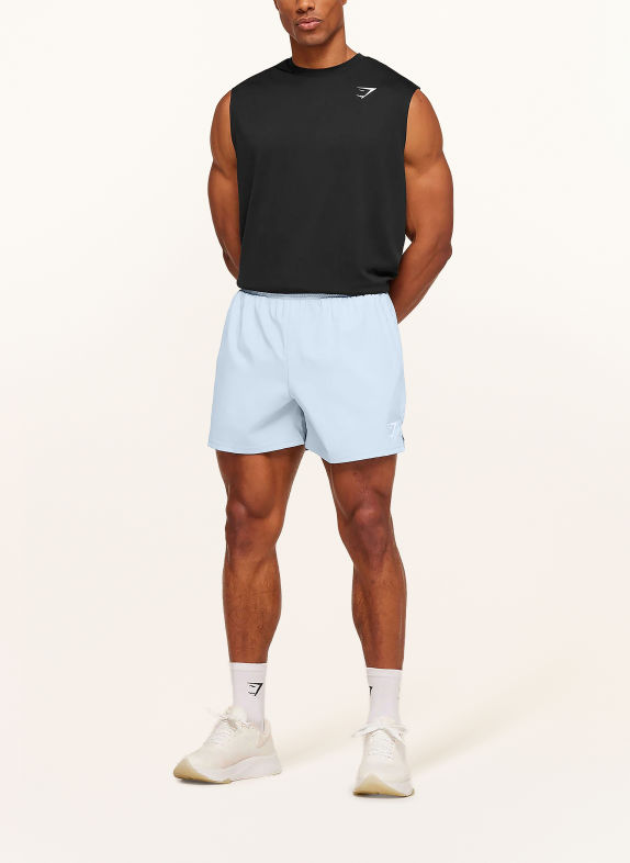 GYMSHARK Trainingsshorts ARRIVAL HELLBLAU