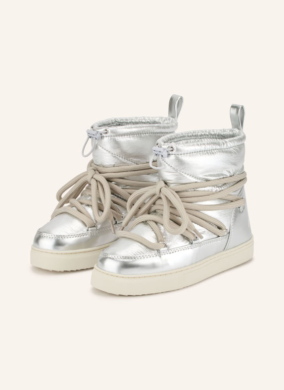 INUIKII Boots MOUNTAIN METALLIC ZILVER