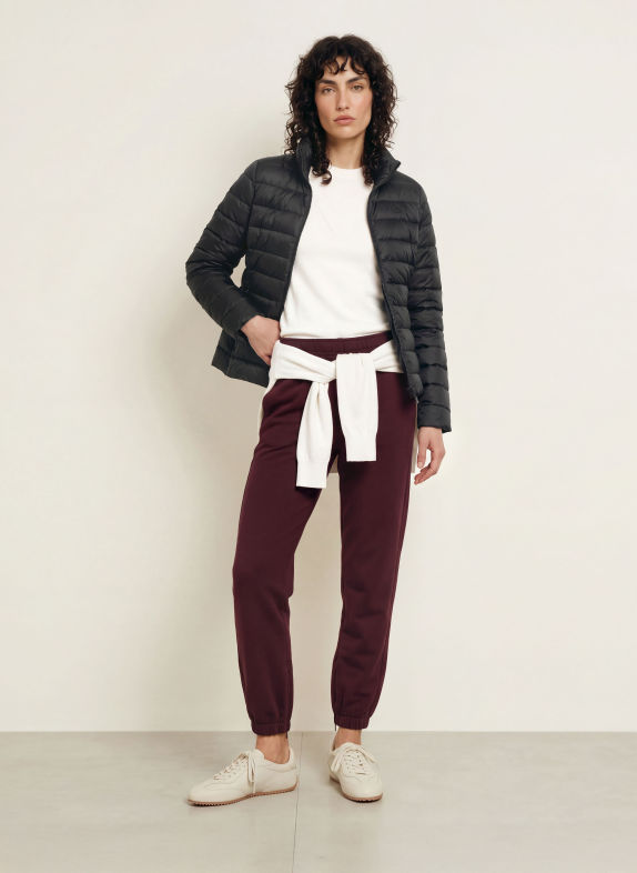 LACOSTE Veste matelassée NOIR
