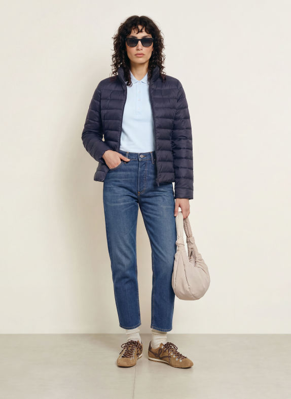 LACOSTE Veste matelassée BLEU FONCÉ