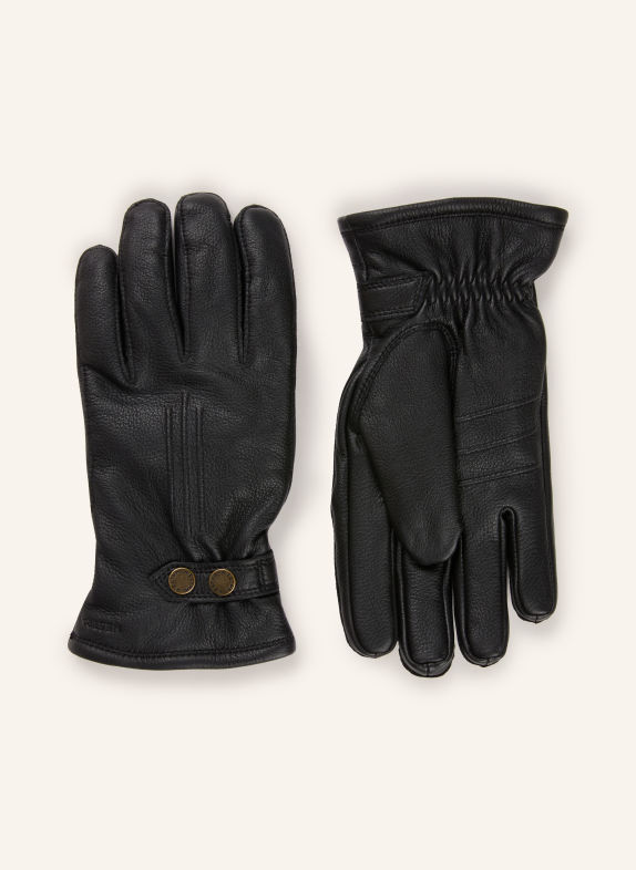 HESTRA Leren handschoenen TÄLLBERG ZWART