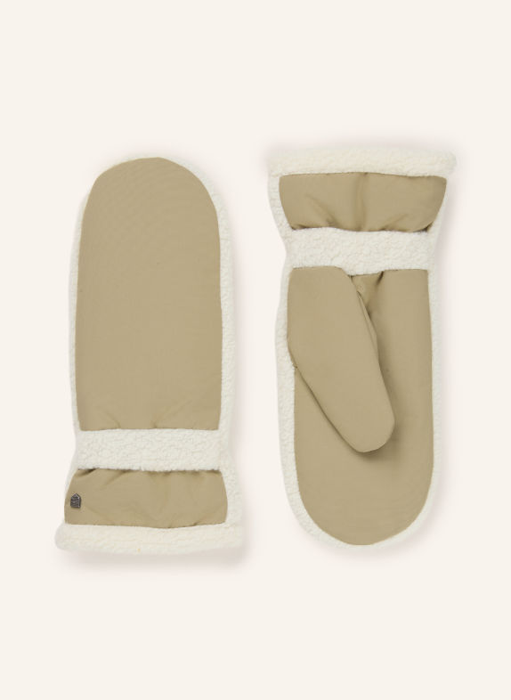 HESTRA Wanten RONJA met teddybont BEIGE / CRÈME