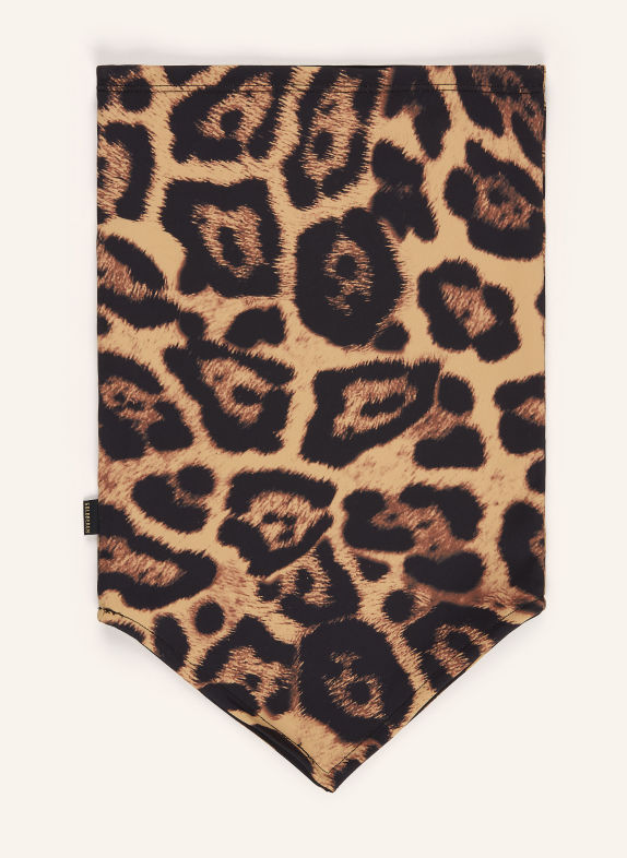 GOLDBERGH OCELOT Infinity scarf CAMEL / BROWN / BLACK