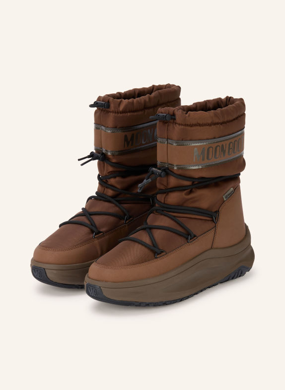 MOON BOOT Moon boots MB MOON247 POLAR WP BROWN
