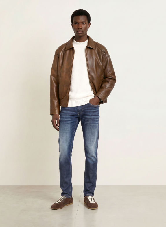 REPLAY Jeans ANBASS Slim Fit C007 DARK BLUE