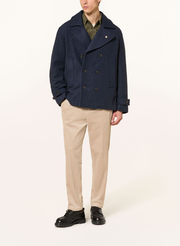 SCOTCH & SODA Cabanmantel DONKERBLAUW